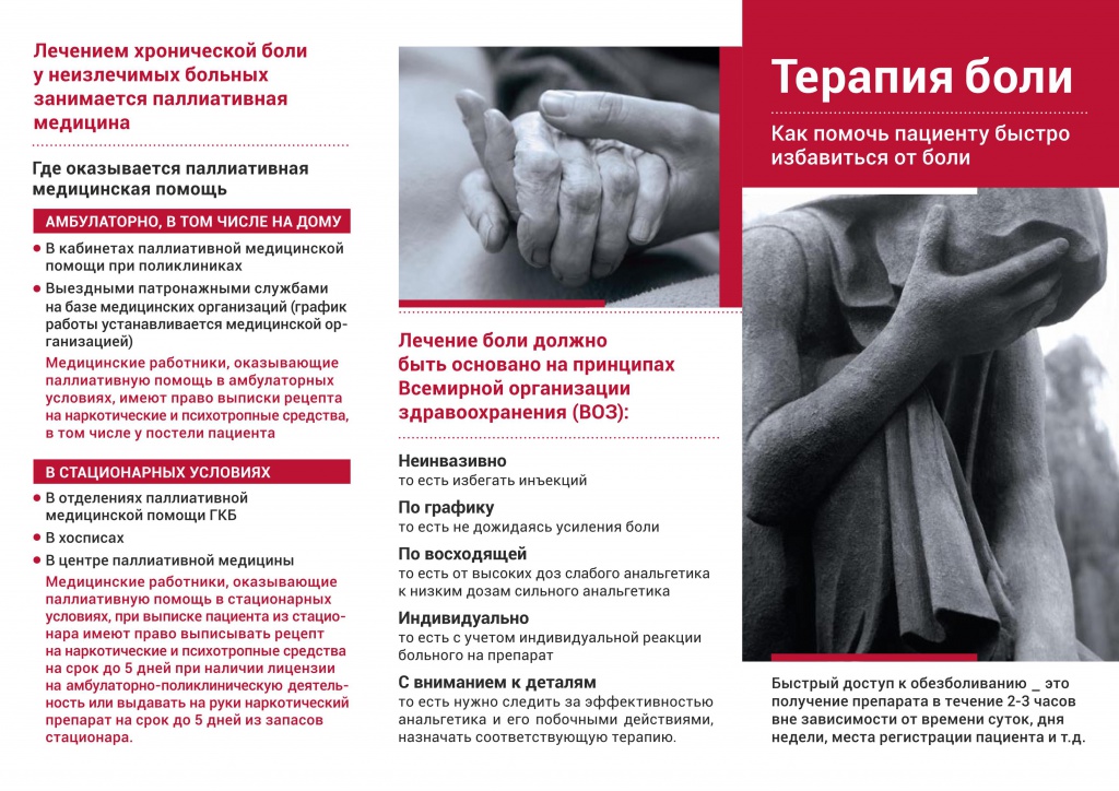 Паллиативная медицина - буклет Паллиативная медицина - буклет